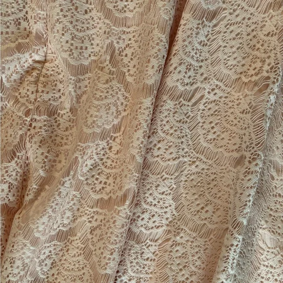 Kensie Pink Lace Dress - Picture 6 of 7